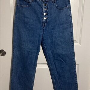 Everlane Women's Straight Leg Blue Jeans